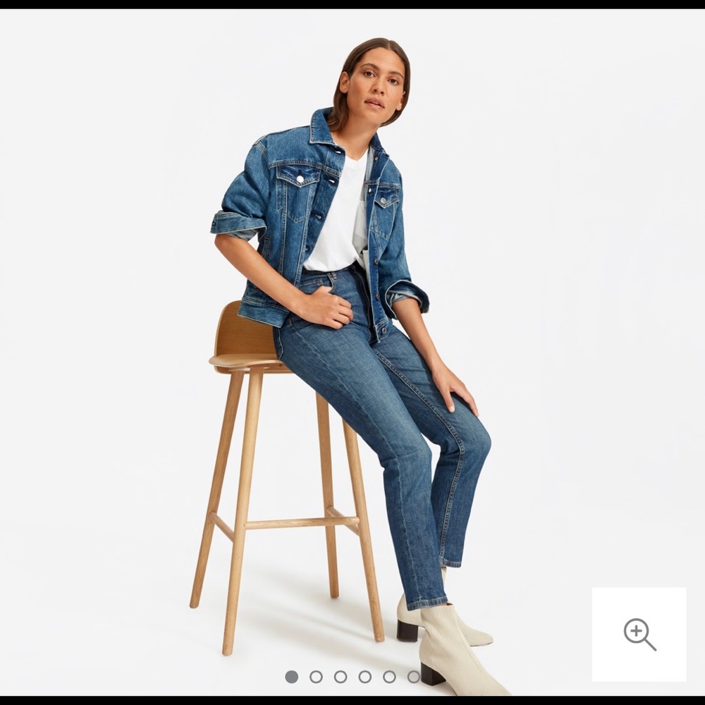 Everlane cheeky straight jeans 👖